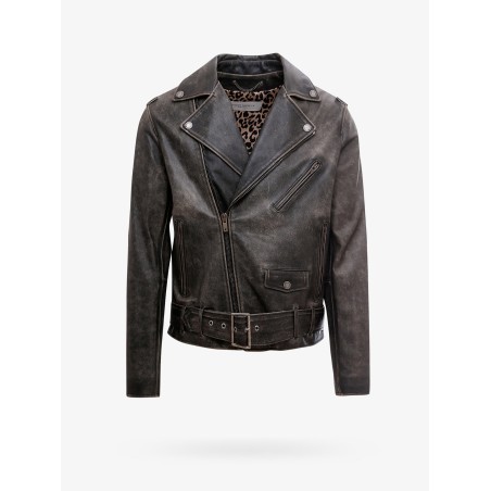 Chiodo Golden leather jacket
