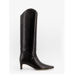 Western Wally leather boot