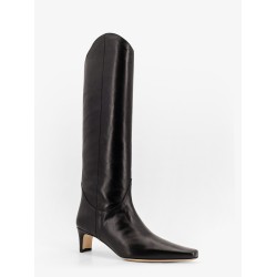 Western Wally leather boot