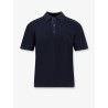 Wool polo shirt