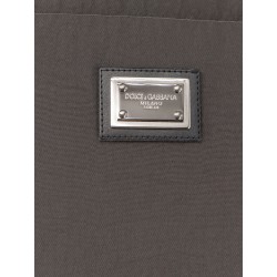 Nylon hooded down jacket