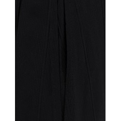 Woven Stripes long viscose dress