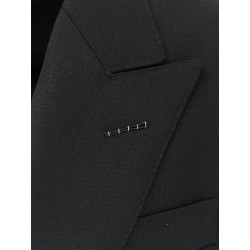 Double-breasted wool blazer