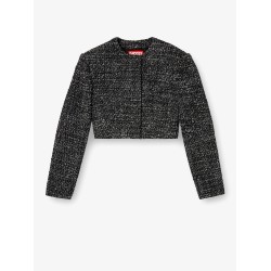 G-Crop-G tweed blazer