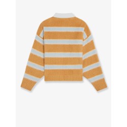 Cotton blend polo shirt