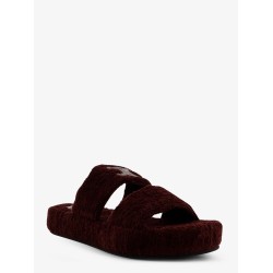 Triomphe Fur shearling Slides