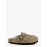 Boston Shearling suede mule