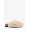 Boston Big Buckle Shearling mule