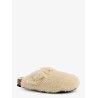 Boston Big Buckle Shearling mule