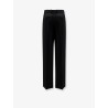 Pleated wool trousers