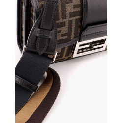 Baguette double jacquard shoulder bag