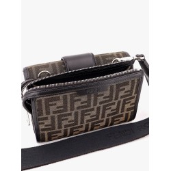 Baguette double jacquard shoulder bag