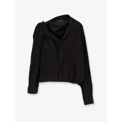 One shoulder lyocell shirt