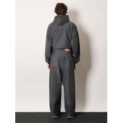 Trompe L'oeil denim trousers