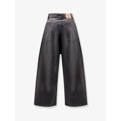 Trompe L'oeil denim trousers