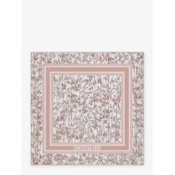 Toile de Jouy Natura silk foulard