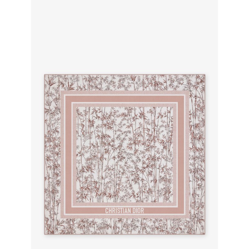 Toile de Jouy Natura silk foulard