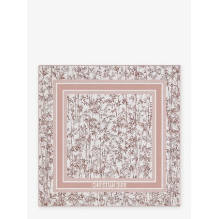 Toile de Jouy Natura silk foulard