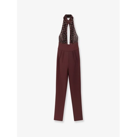 Satin suit with sewuins on the top