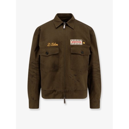 Dsquared2 Bros Cotton padded Jacket