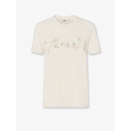 Cotton blend T-shirt