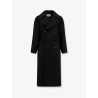 Certified wool coat with belt