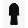 Certified wool coat with belt