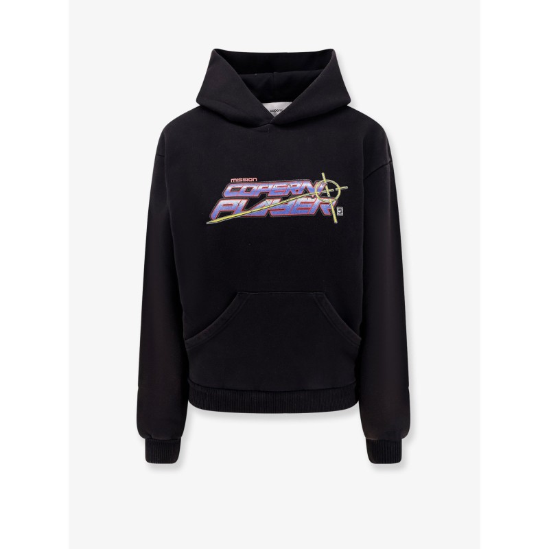 Cotton hooded sweatshirt