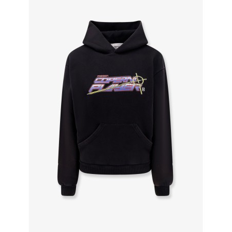 Cotton hooded sweatshirt