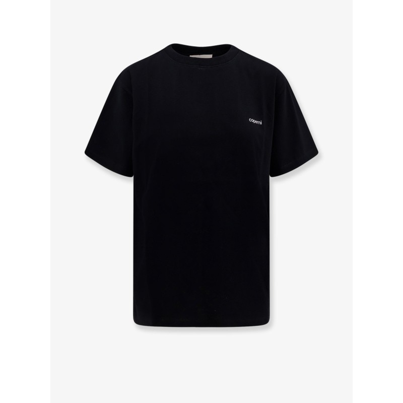 Knitted Boxy Tee cotton T-shirt