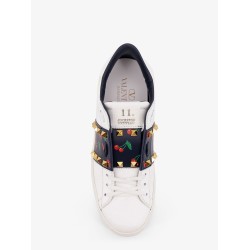 Rockstud Untitled leather low-top sneakers