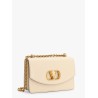 Vain leather shoulder bag with vlogo signature detail