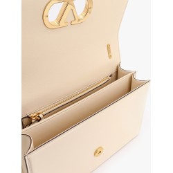 Vain leather shoulder bag with vlogo signature detail