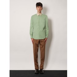 Cotton poplin shirt