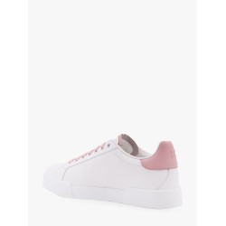 Portofino low-top leather sneakers with lateral monogram
