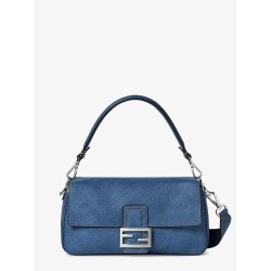 Baguette leather shoulder bag
