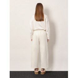 Filovia jogger silk and cotton trousers