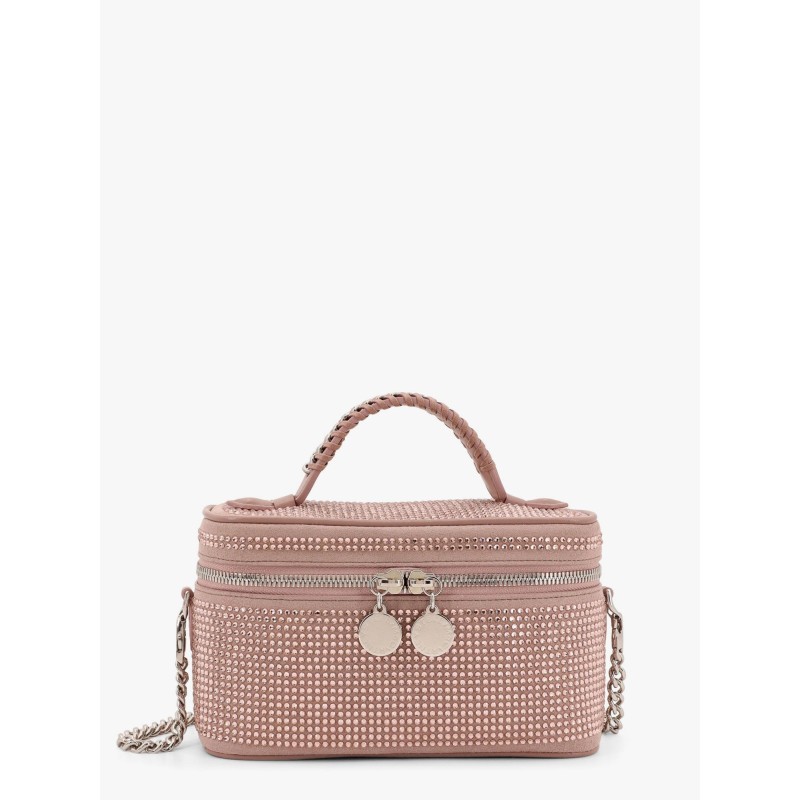 Shaggy deer beauty case with rhinestones