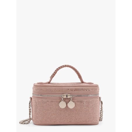 Shaggy deer beauty case with rhinestones