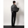 Diagonal selleria large leather shopping bag