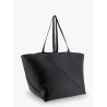 Diagonal selleria large leather shopping bag