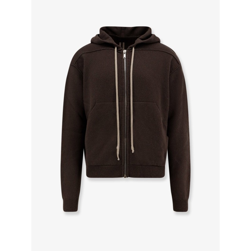 Cashmere hooded sweatshirt