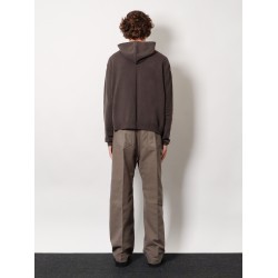 Cashmere hooded sweatshirt