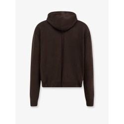 Cashmere hooded sweatshirt