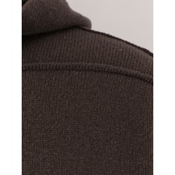 Cashmere hooded sweatshirt