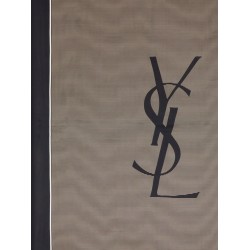 Cassandre striped silk charmeuse stole