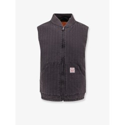 Sleeveless denim jacket