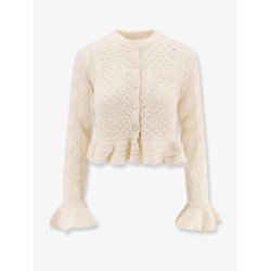 Cardigan with rouches