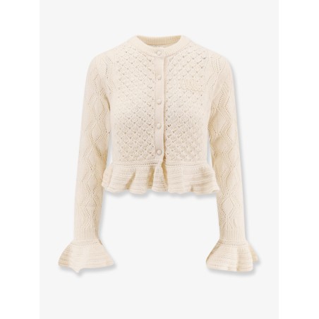 Cardigan with rouches