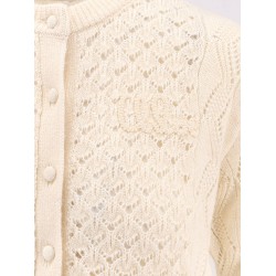 Cardigan with rouches